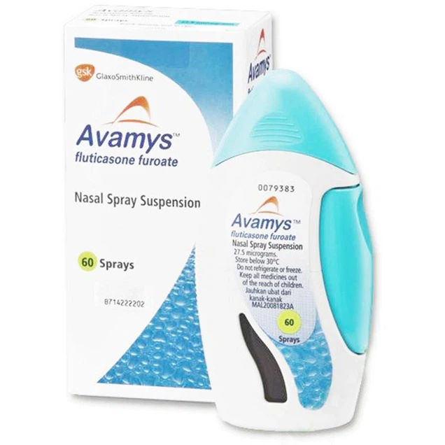 Thuốc xịt mũi Avamys 27.5mcg điều trị xung huyết mũi, ngứa mũi (60 liều xịt)