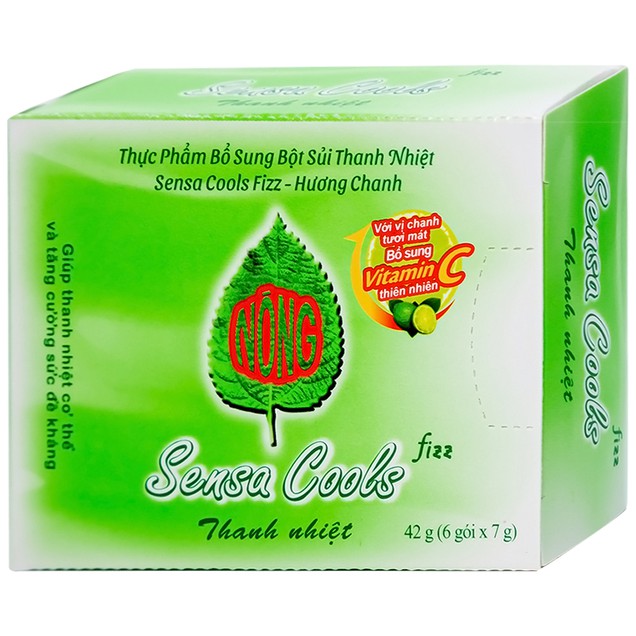 Sensa Cools thanh nhiệt, giải độc cho cơ thể