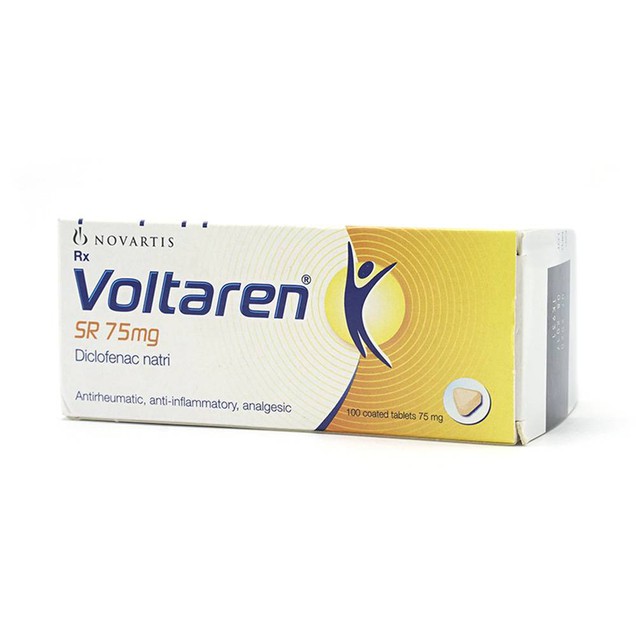 Thuốc Voltaren SR 75mg Novartis điều trị viêm đau xương khớp (100 viên)