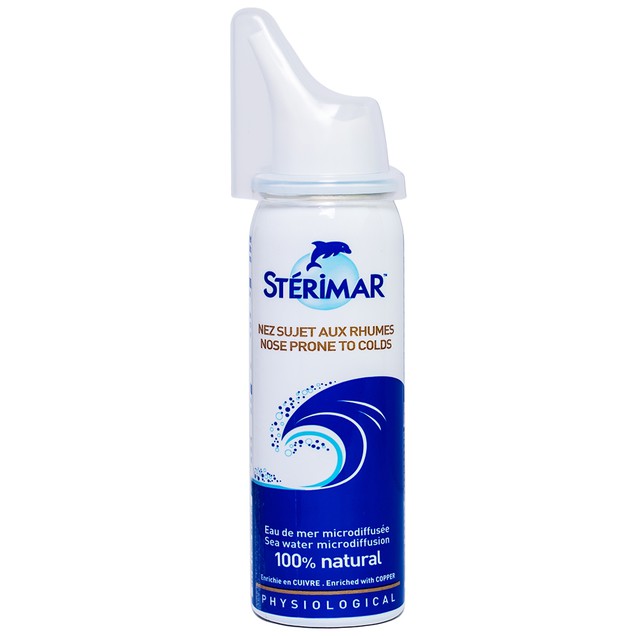 Dung dịch xịt mũi Sterimar Blocked Nose Cu