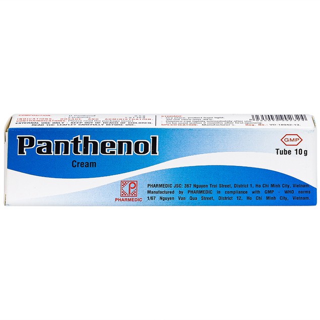 Kem bôi Panthenol Pharmedic điều trị hăm tã trẻ em, rạn da (10g)