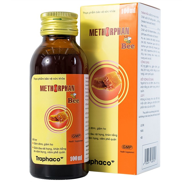 Siro Methorphan Bee Traphaco (100ml)