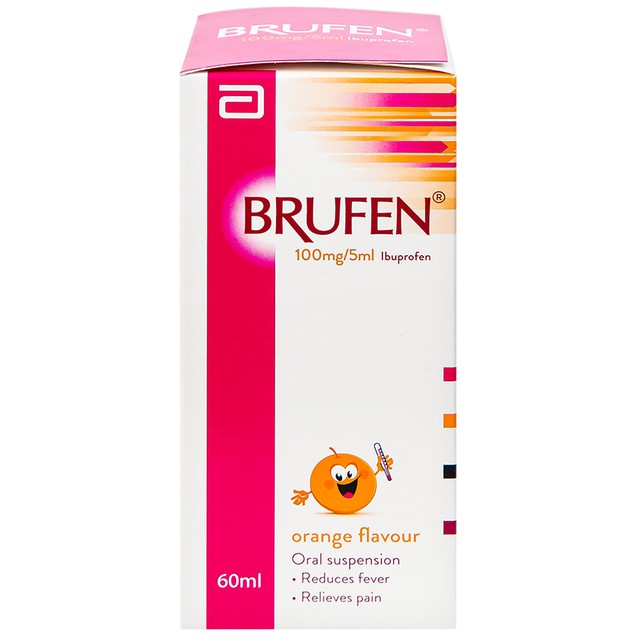 Thuốc Brufen Abbott hỗ trợ giảm đau và hạ sốt ở trẻ em (60ml)