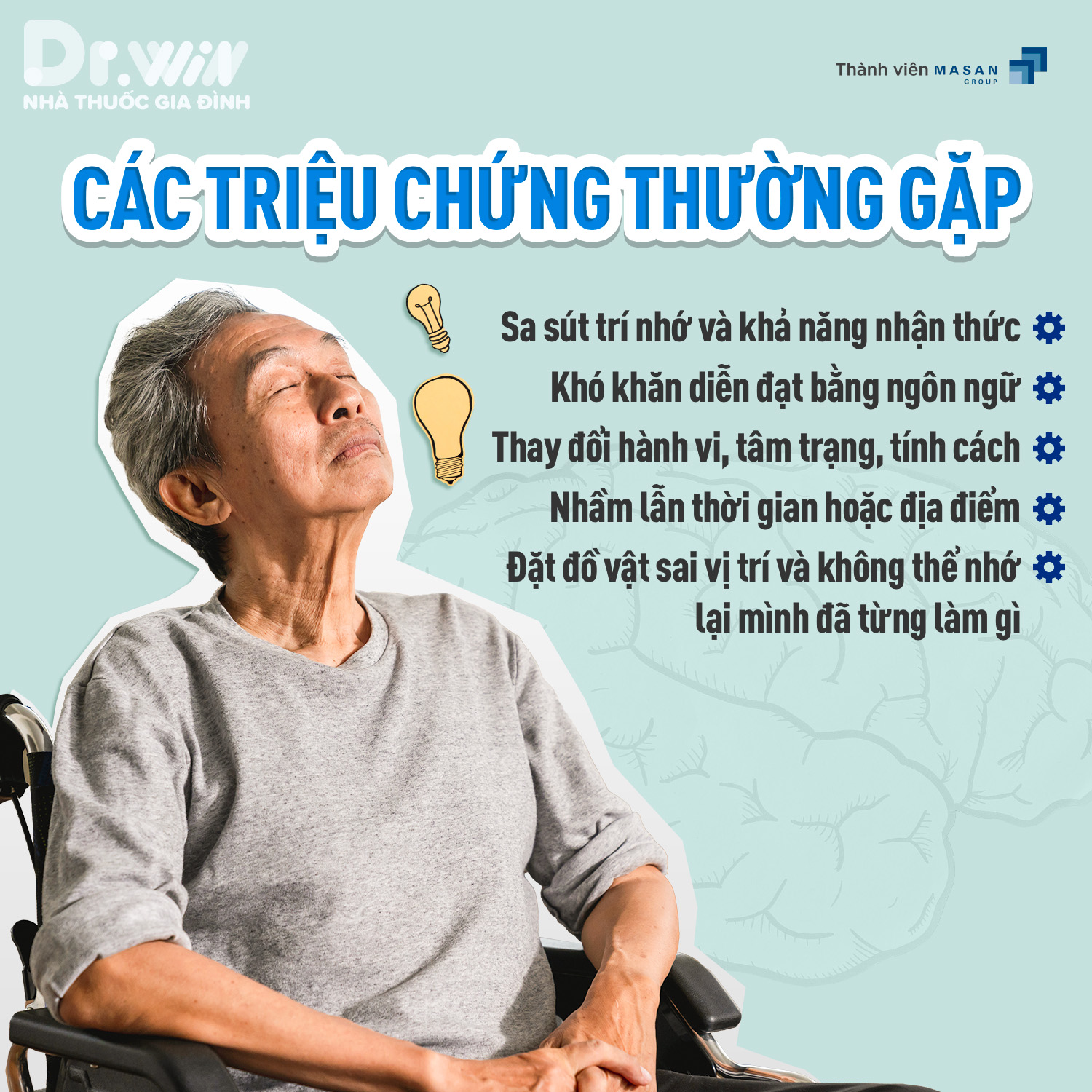 HỘI CHỨNG SUY GIẢM TRÍ NHỚ – BỆNH ALZHEIMER 2
