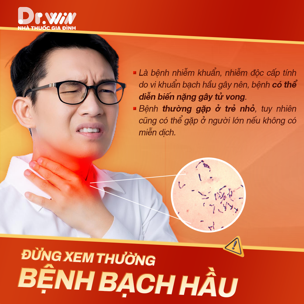 ĐÂU LÀ NHỮNG ĐIỀU MÀ BẠN NÊN BIẾT VỀ BỆNH BẠCH HẦU 1