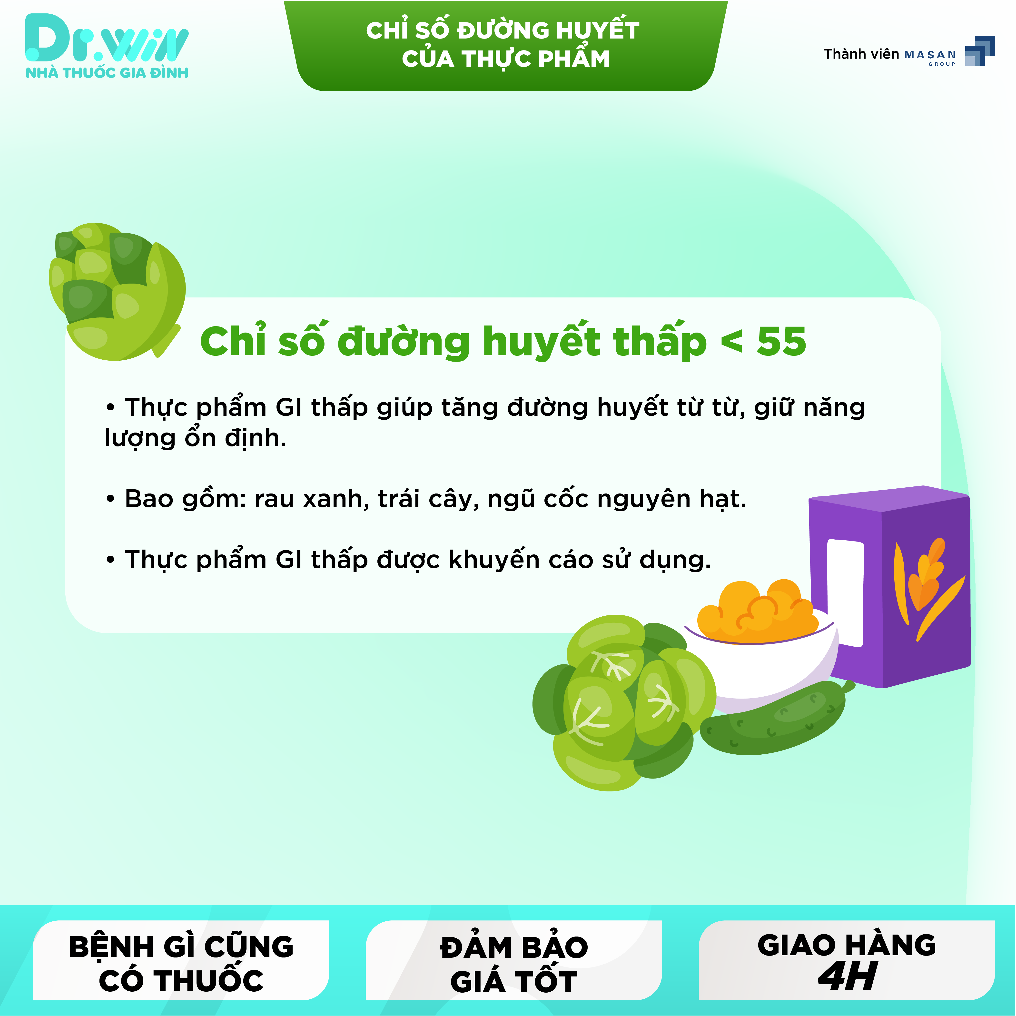 CHỈ SỐ ĐƯỜNG HUYẾT CỦA THỰC PHẨM – NGƯỜI BỆNH ĐÁI THÁO ĐƯỜNG CẦN QUAN TÂM - 4