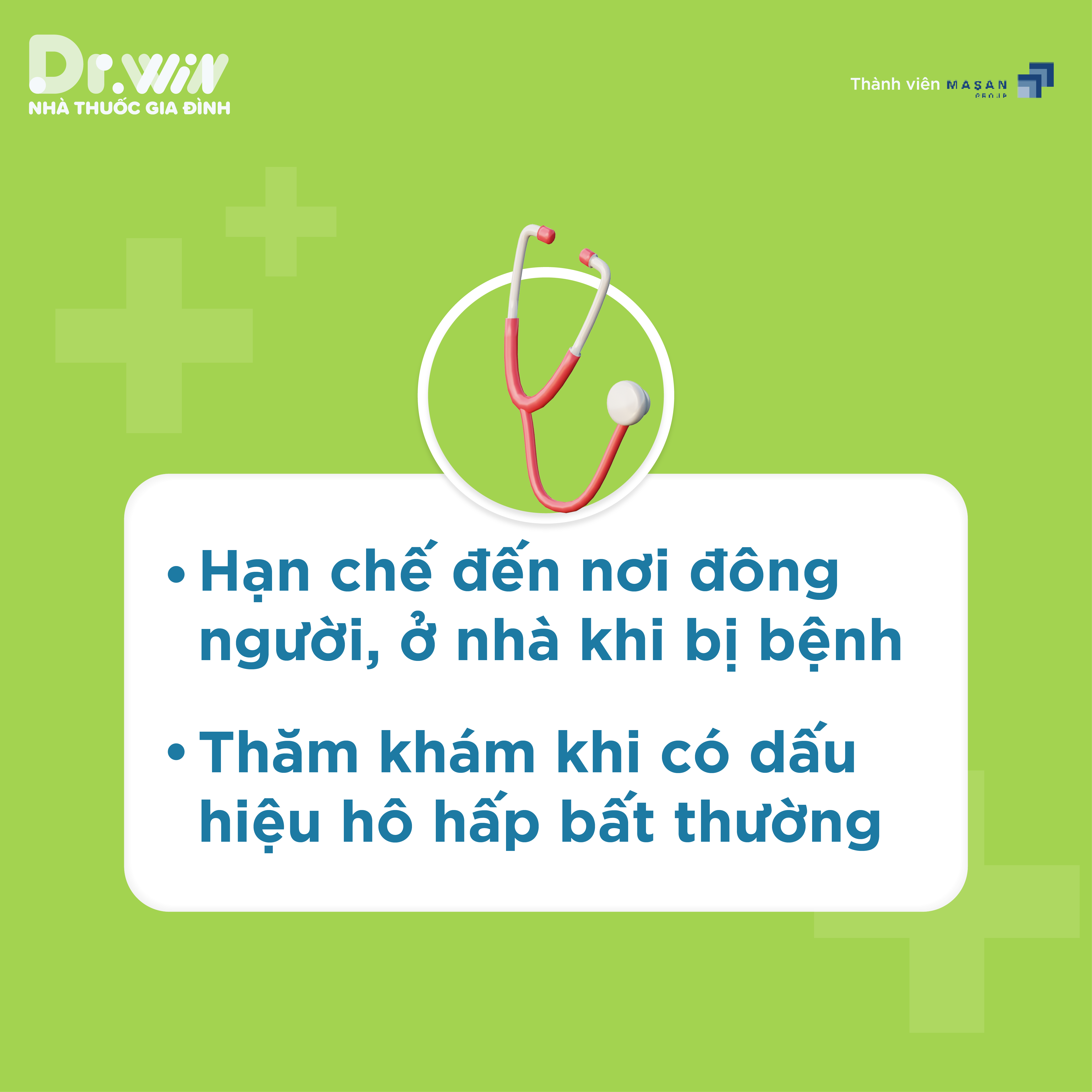 PHÒNG CÁC BỆNH ĐƯỜNG HÔ HẤP KHI GIAO MÙA 7