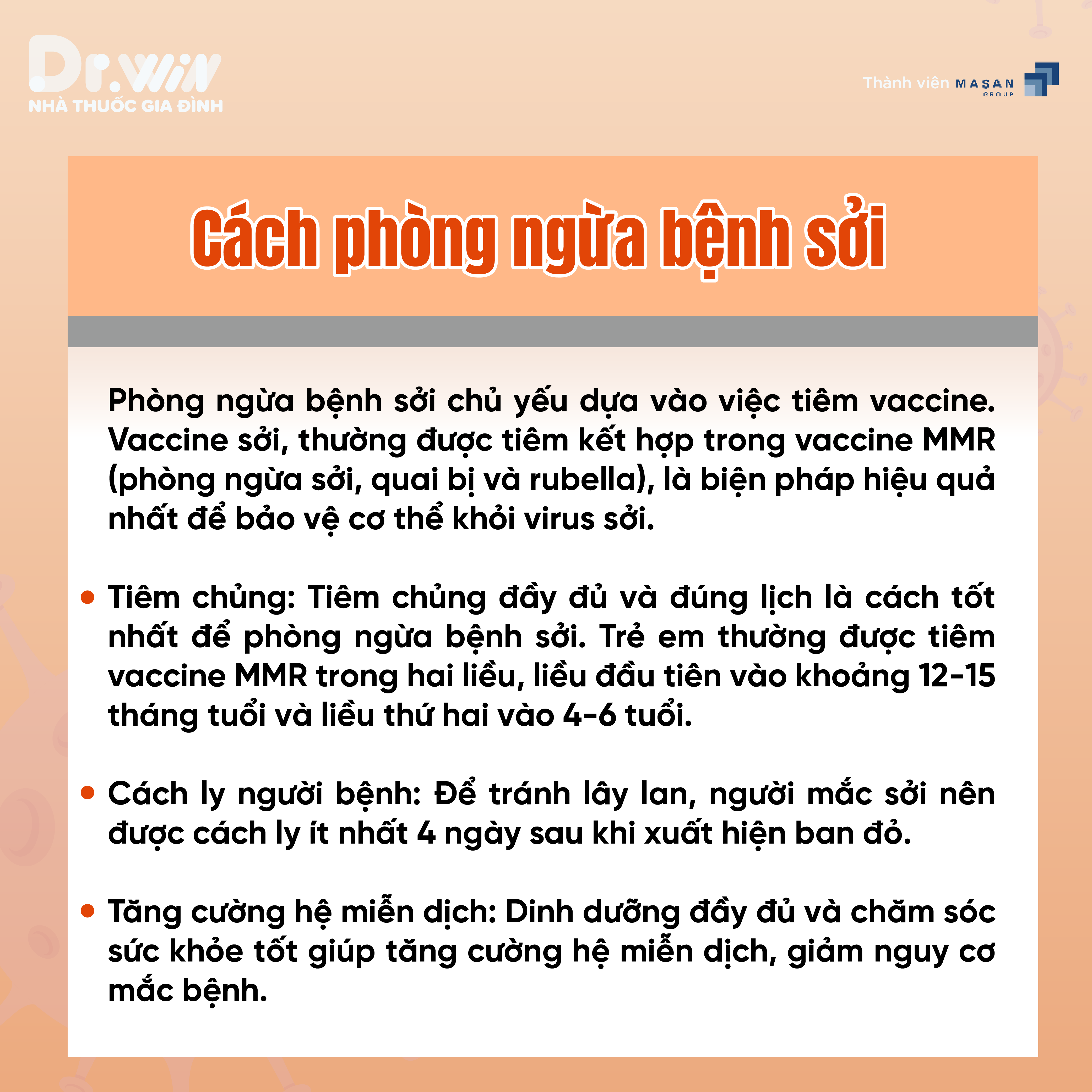 NGUY CƠ BIẾN CHỨNG NGUY HIỂM TỪ BỆNH SỞI - NHỮNG ĐIỀU BẠN CẦN BIẾT ĐỂ BẢO VỆ GIA ĐÌNH - 4