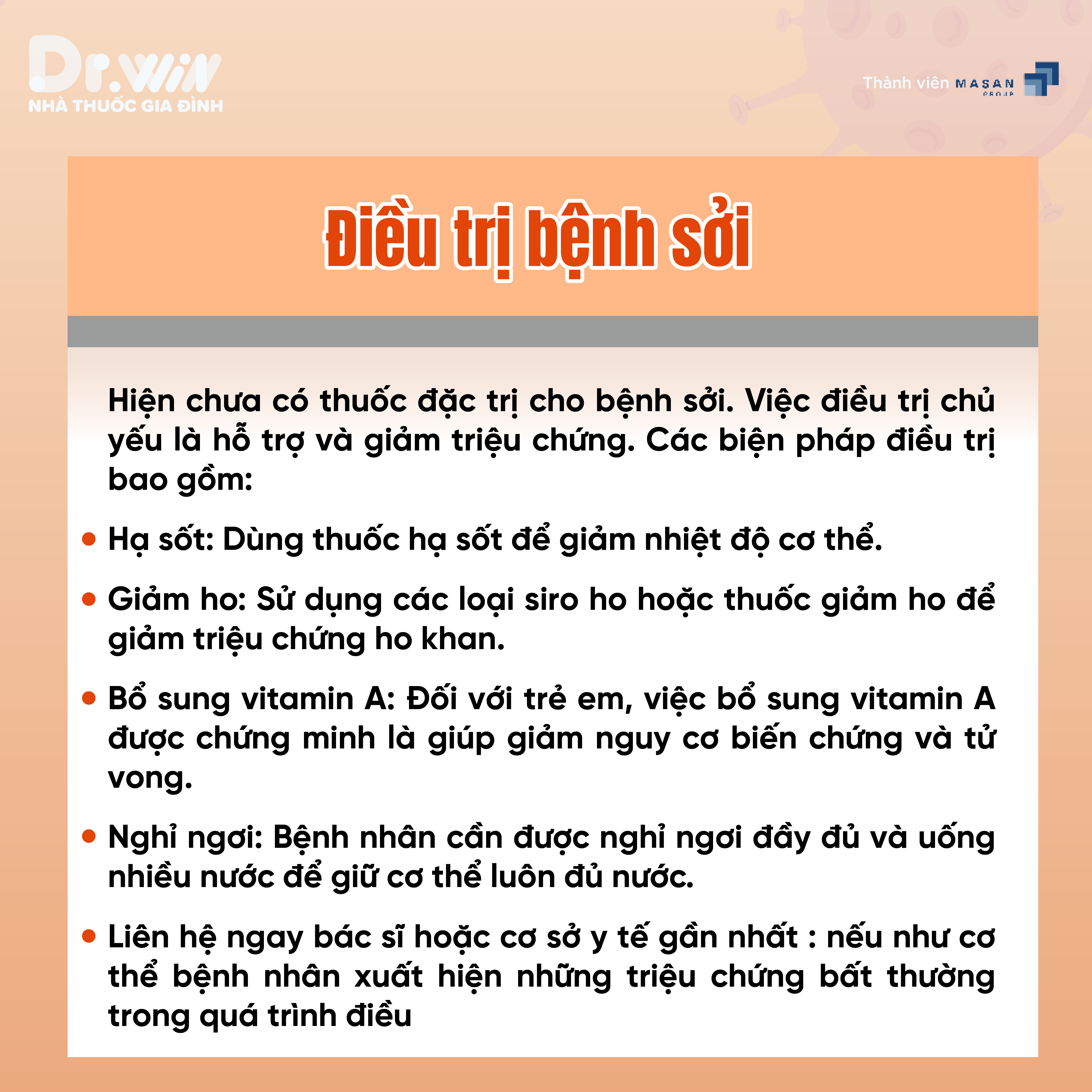 NGUY CƠ BIẾN CHỨNG NGUY HIỂM TỪ BỆNH SỞI - NHỮNG ĐIỀU BẠN CẦN BIẾT ĐỂ BẢO VỆ GIA ĐÌNH - 5