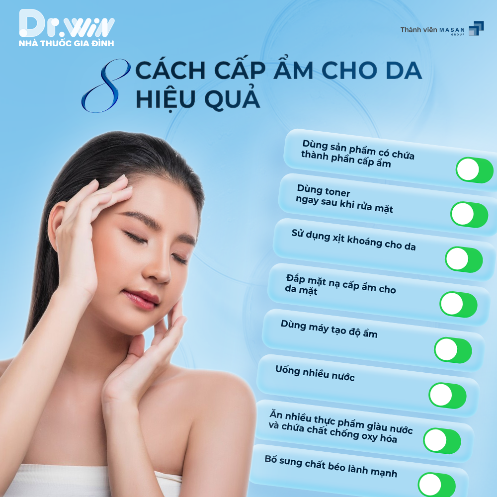 HƯỚNG DẪN CẤP ẨM CHO DA AN TOÀN VÀ HIỆU QUẢ 2