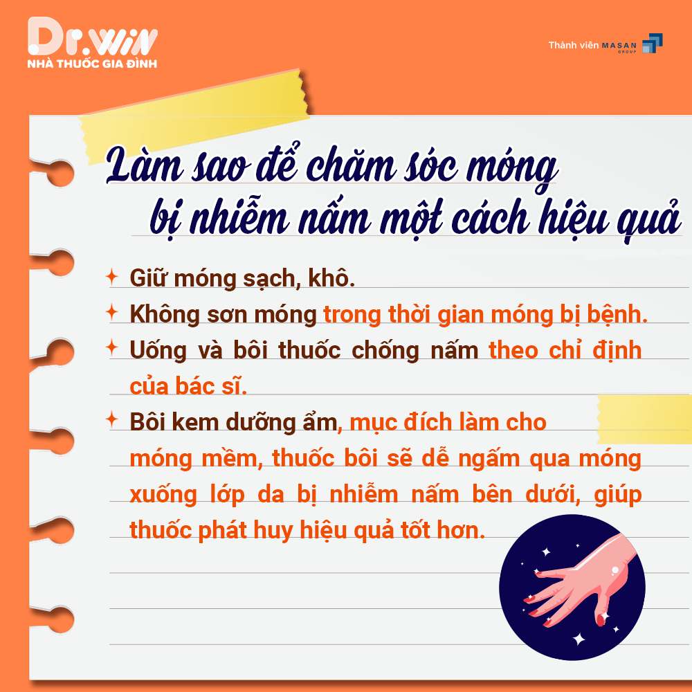 NẤM MÓNG VÀ CÁCH CHĂM SÓC 2