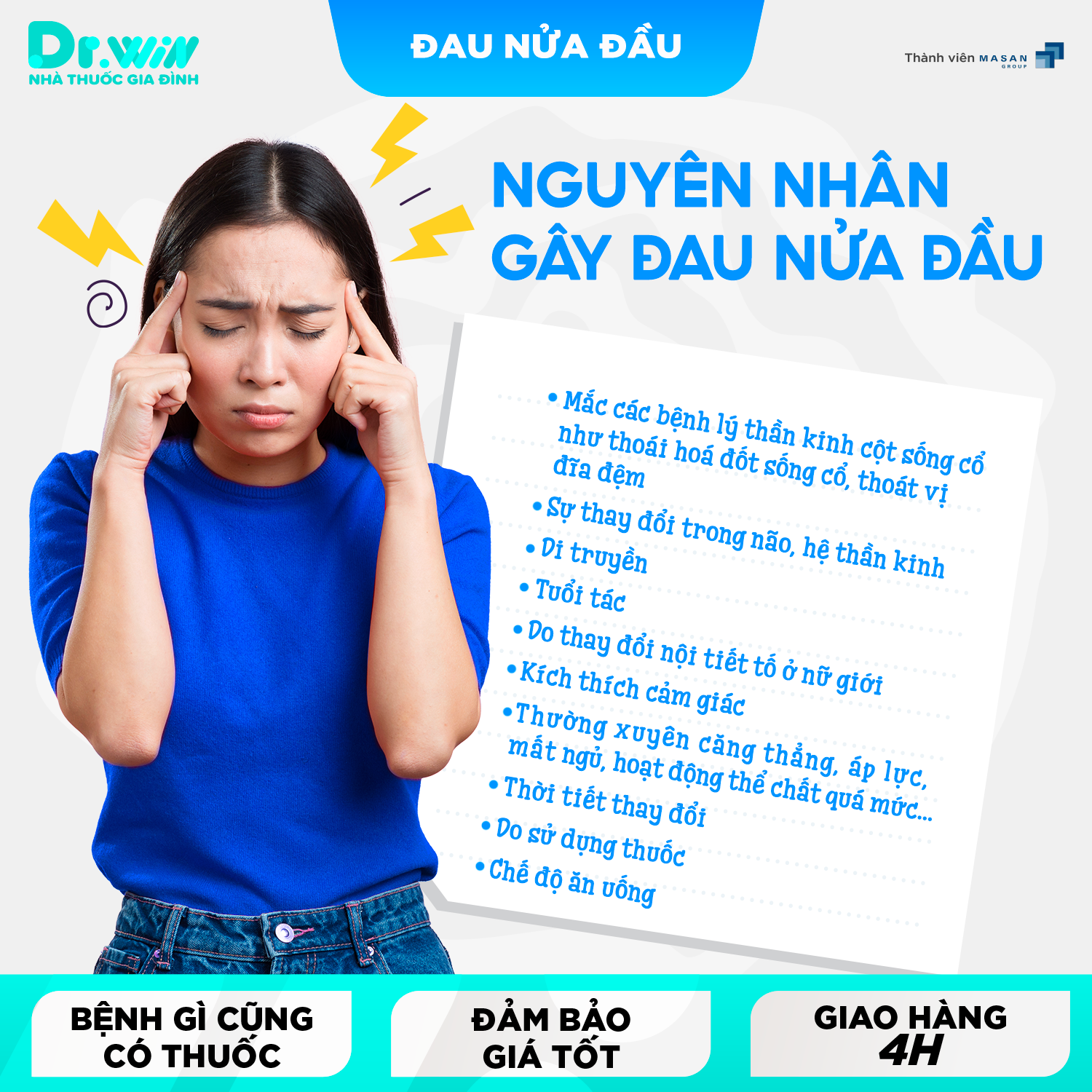 ĐAU NỬA ĐẦU - 1