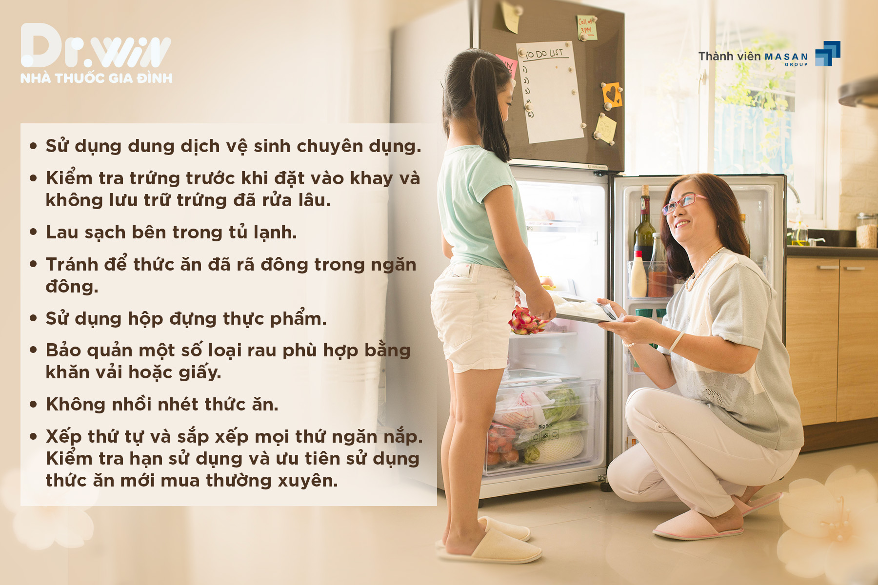 DỌN TỦ LẠNH ĐỂ ĂN TẾT 1