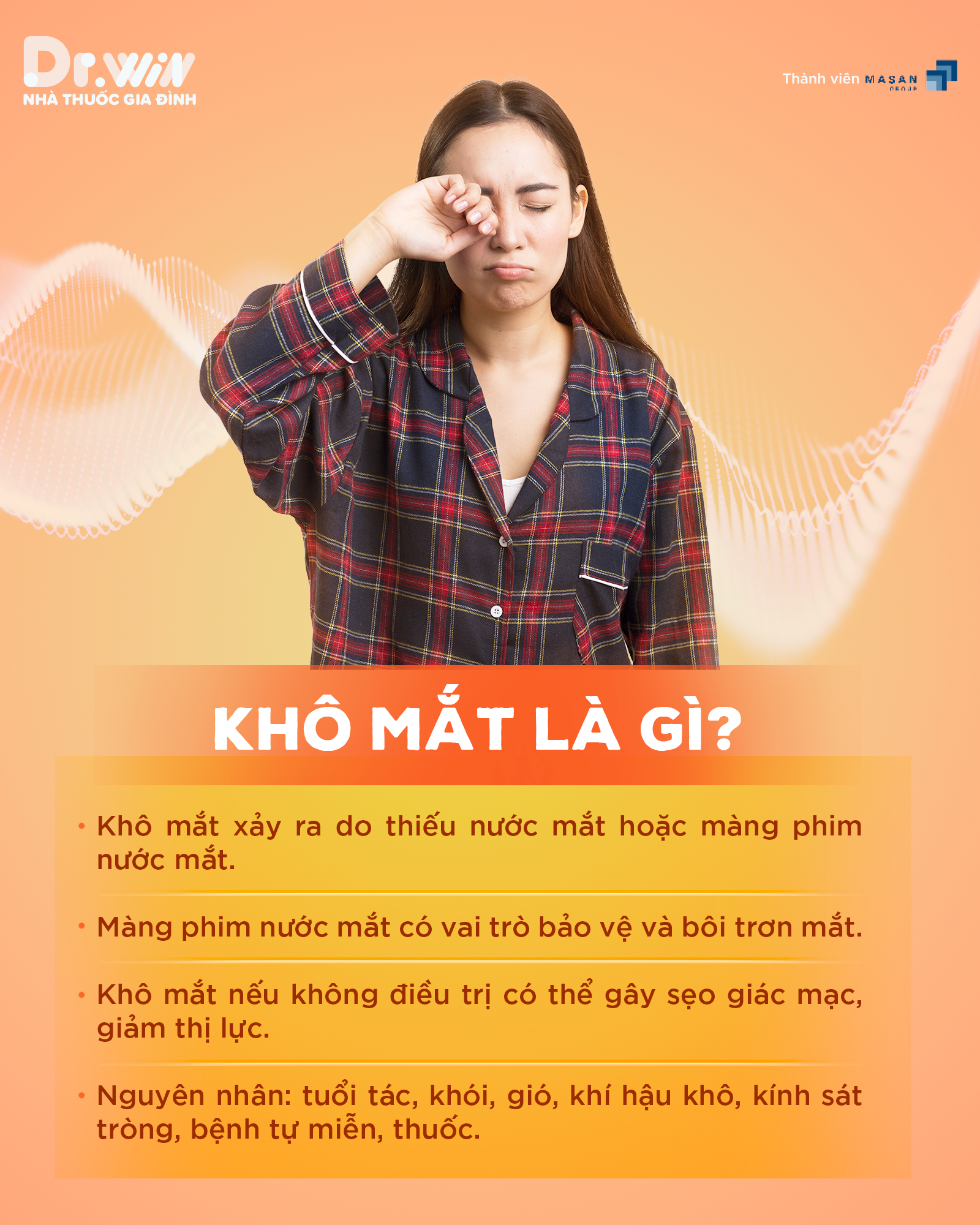 CHĂM SÓC MẮT - KHÔ MẮT 