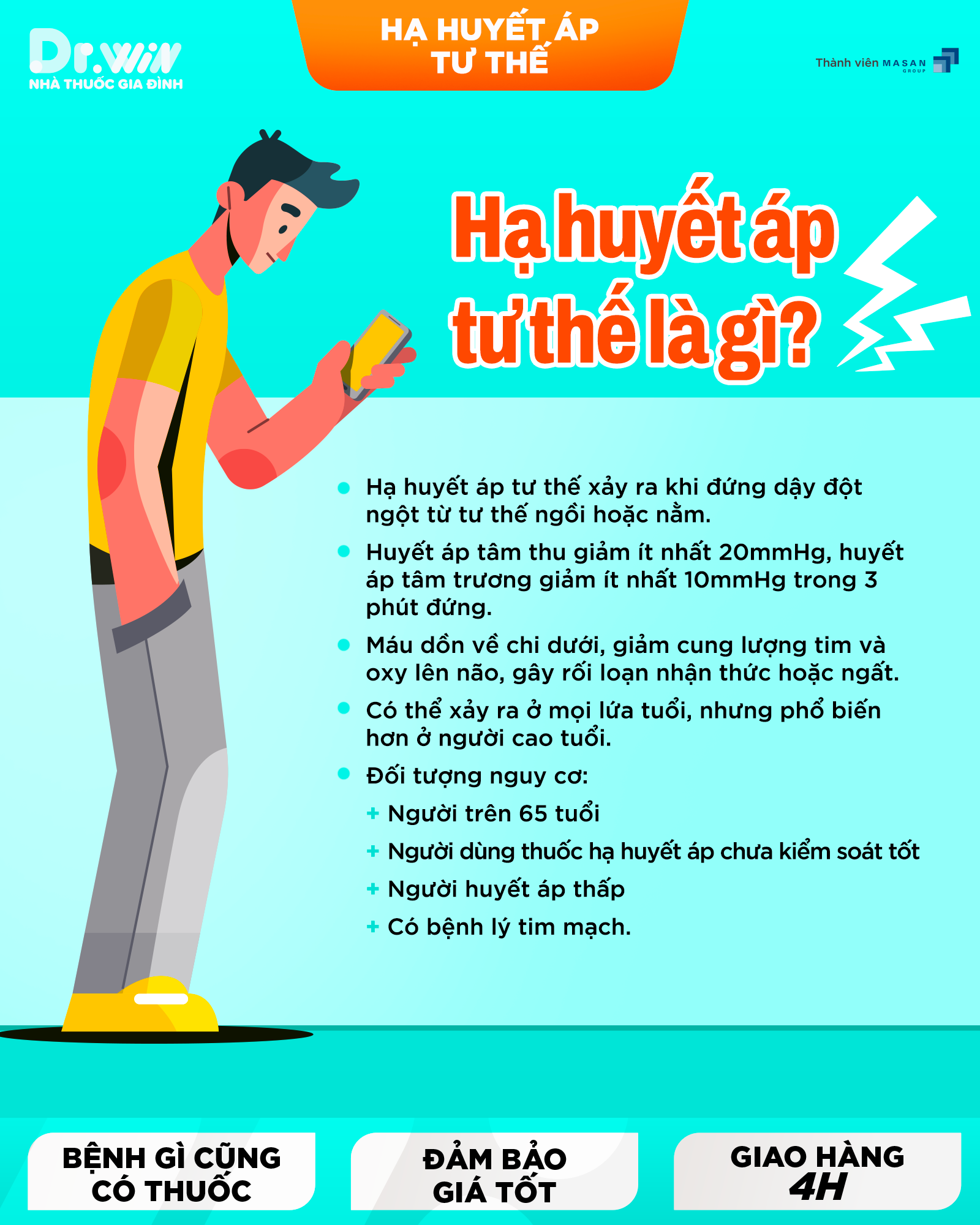 HẠ HUYẾT ÁP KHI THAY ĐỔI TƯ THẾ ĐỘT NGỘT Ở NGƯỜI LỚN TUỔI - 1