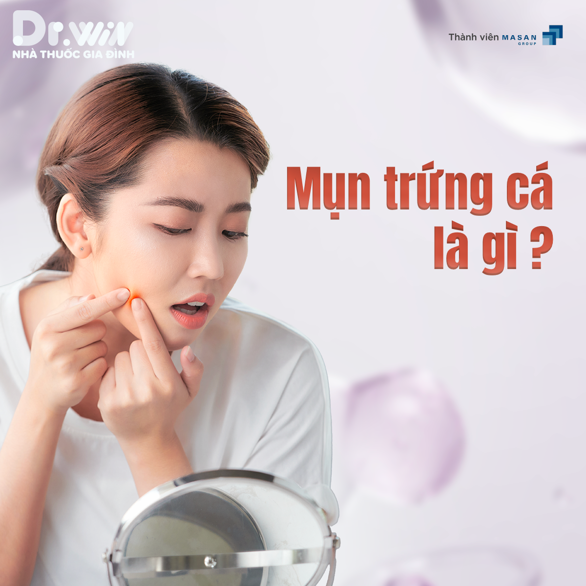 MỤN TRỨNG CÁ 1
