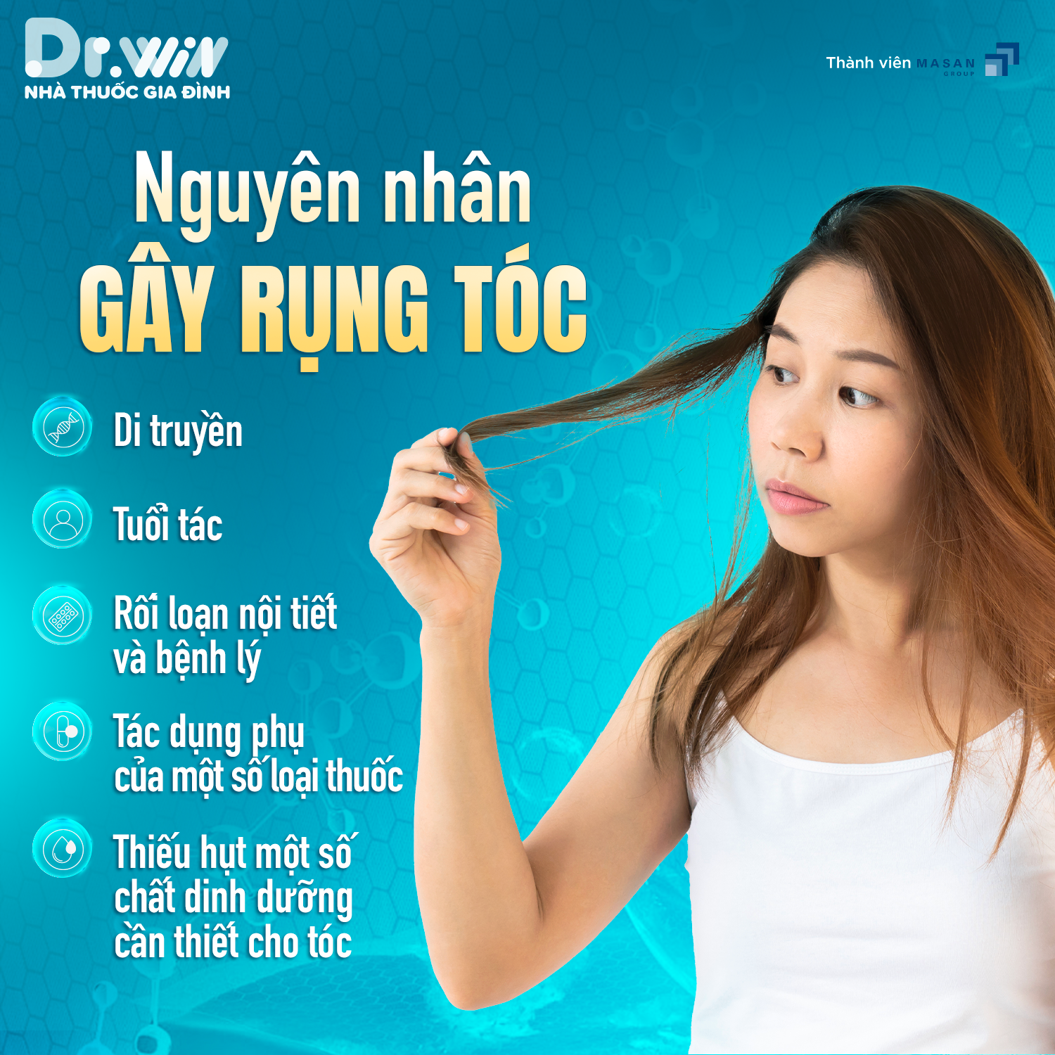 RỤNG TÓC – NGUYÊN NHÂN VÀ DẤU HIỆU 4