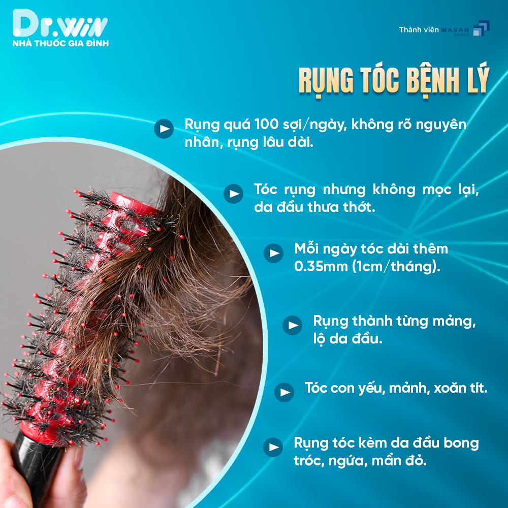 RỤNG TÓC – NGUYÊN NHÂN VÀ DẤU HIỆU 2