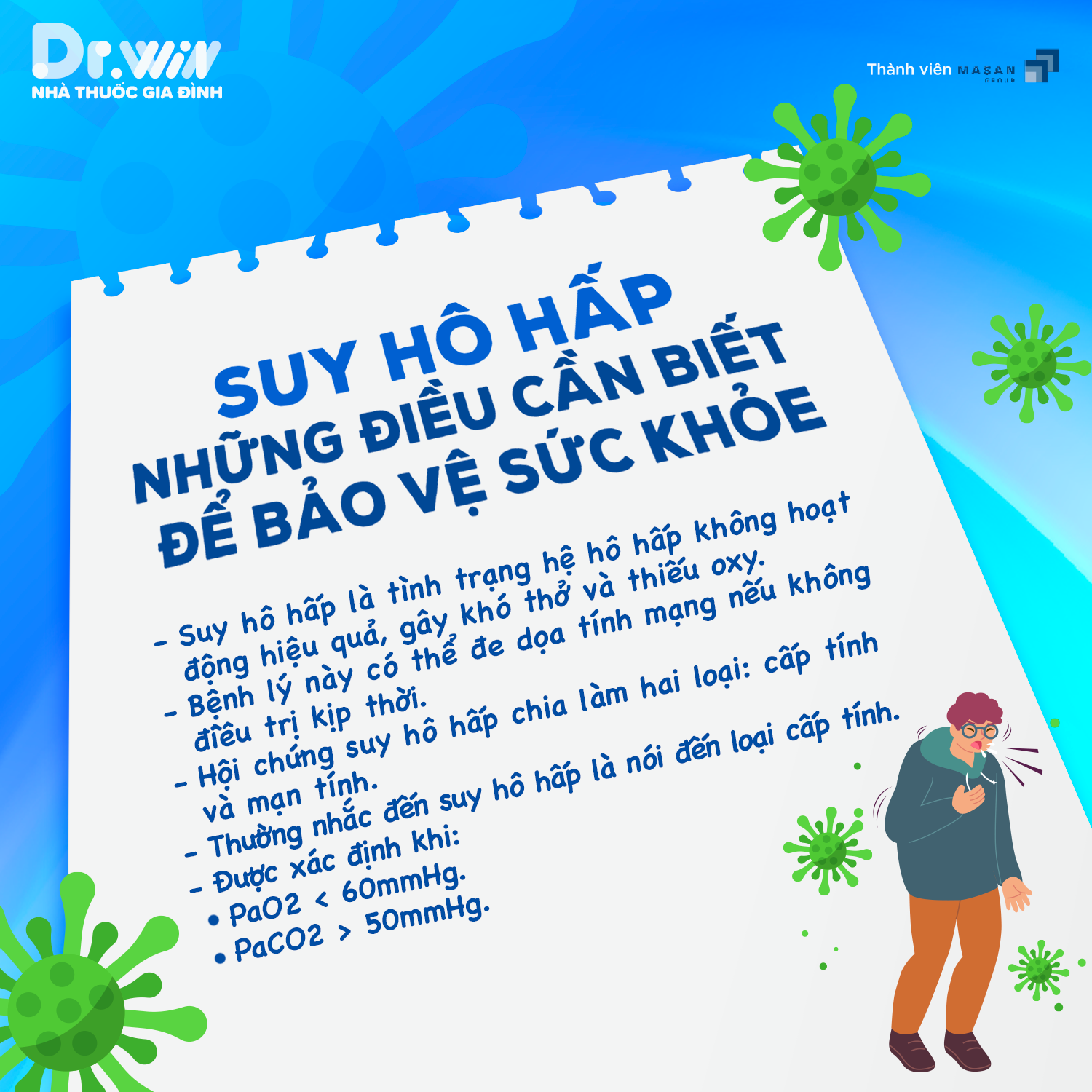 NHỮNG LƯU Ý KHI CHĂM SÓC SỨC KHOẺ NGƯỜI BỊ SUY HÔ HẤP - 1
