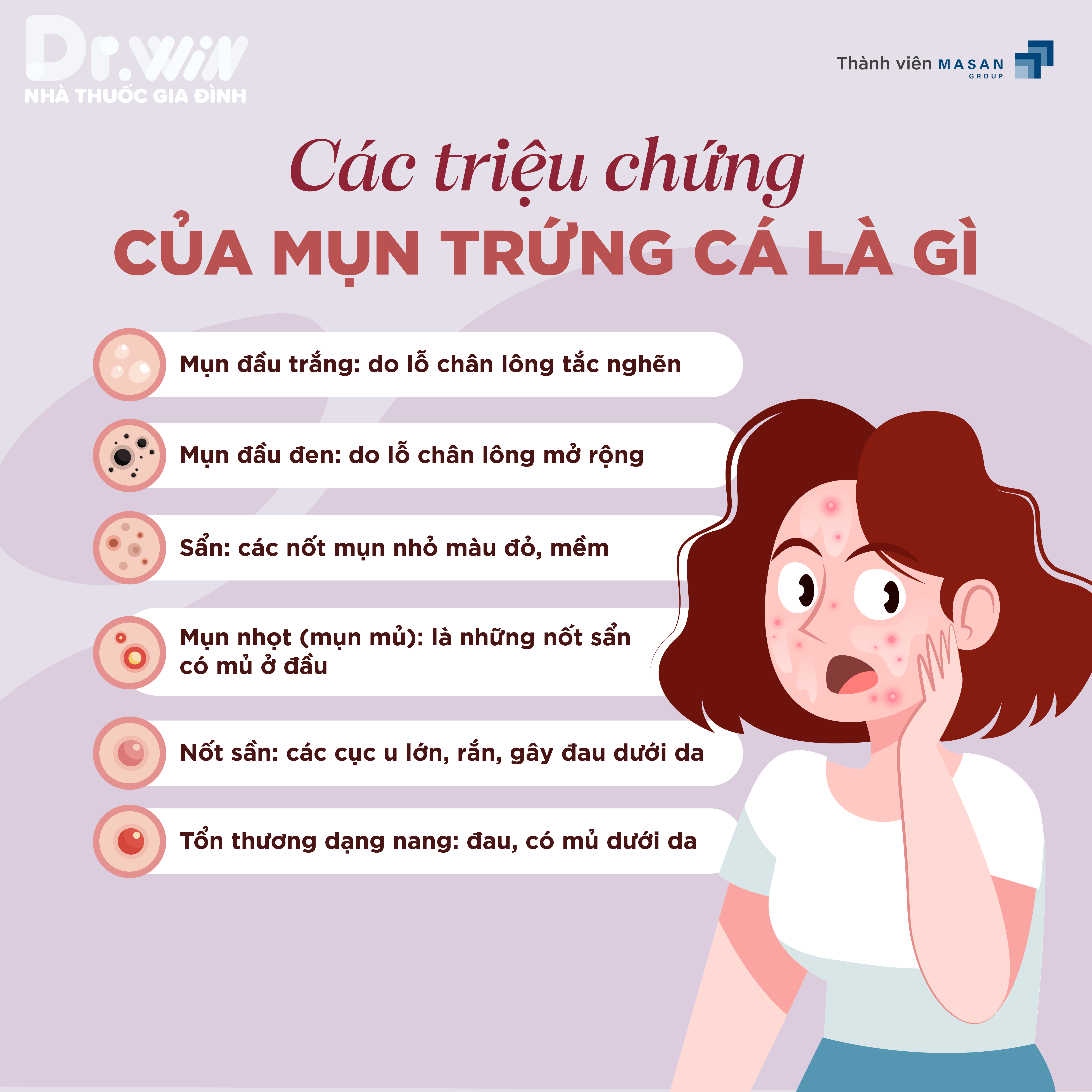 MỤN TRỨNG CÁ 2