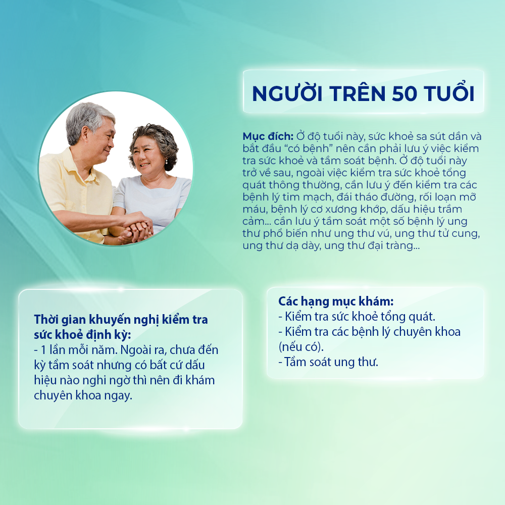 TẦM QUAN TRỌNG CỦA VIỆC TẦM SOÁT SỨC KHOẺ 5