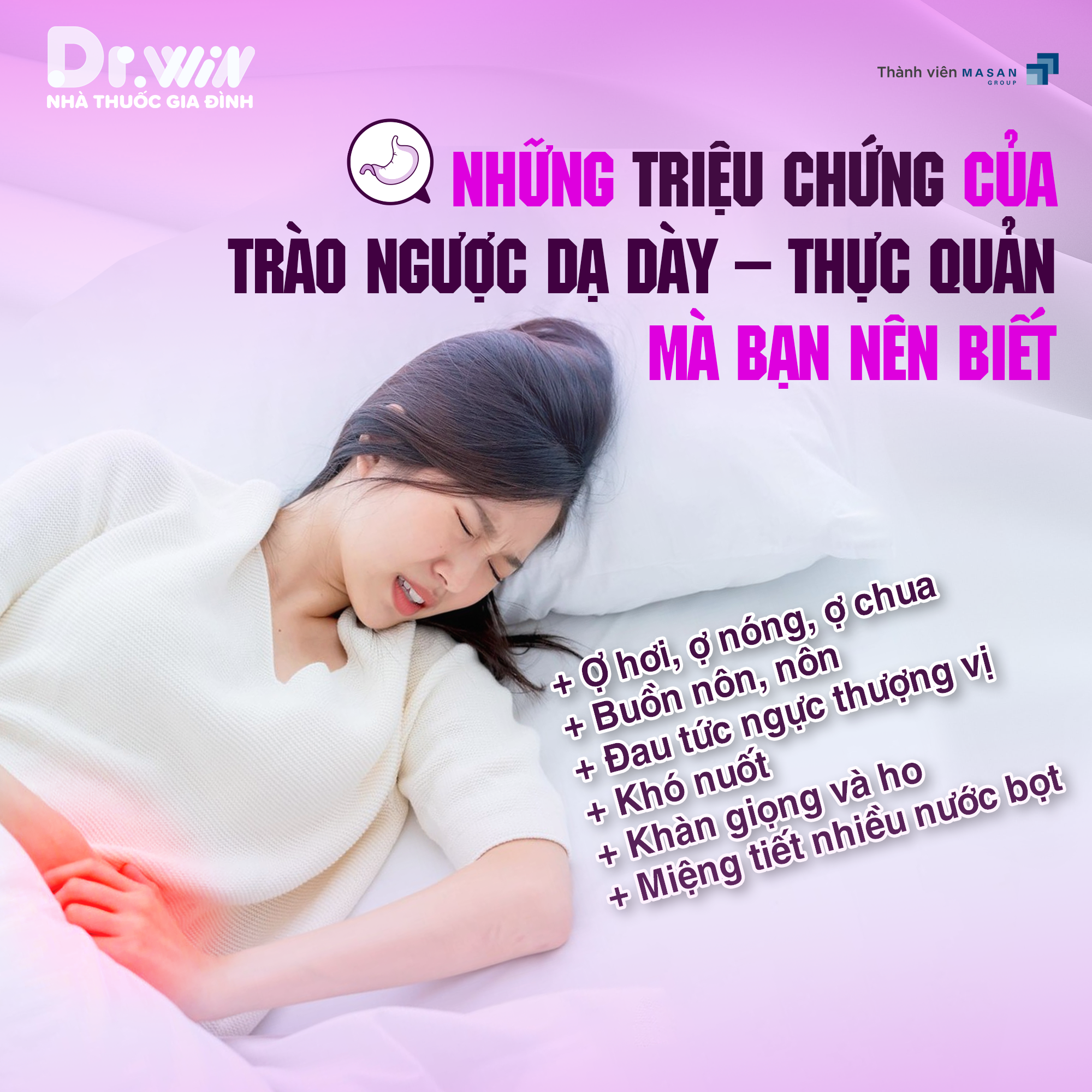 TRÀO NGƯỢC DẠ DÀY – THỰC QUẢN 2