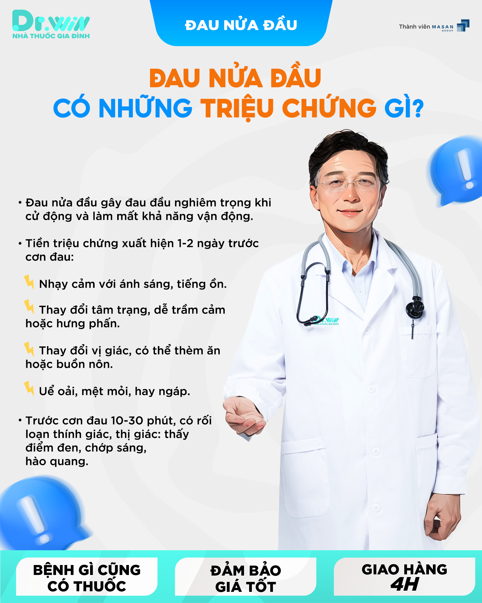 ĐAU NỬA ĐẦU - 2